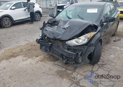 2014 Hyundai Elantra Se from USA, damaged, VIN 5NPDH4AE7EH499787